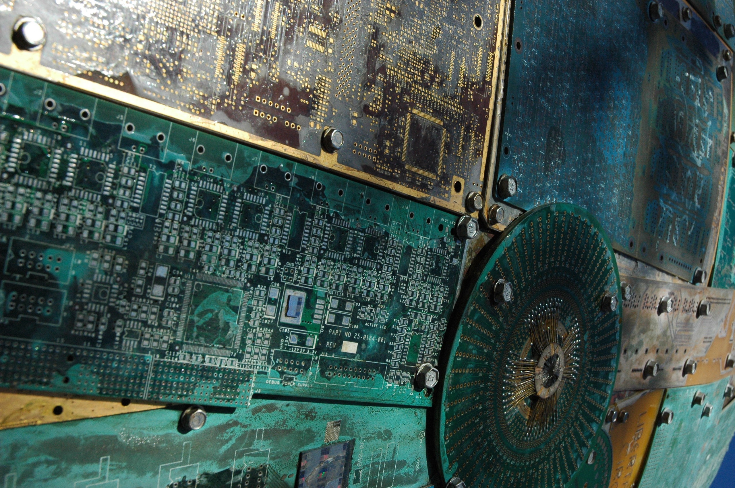 Circuit boards.